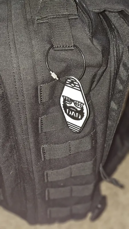 Custom Keychain - Personalized 3D printed keychain